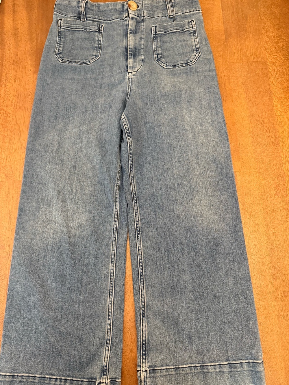 Maeve Light Blue Denim Jeans